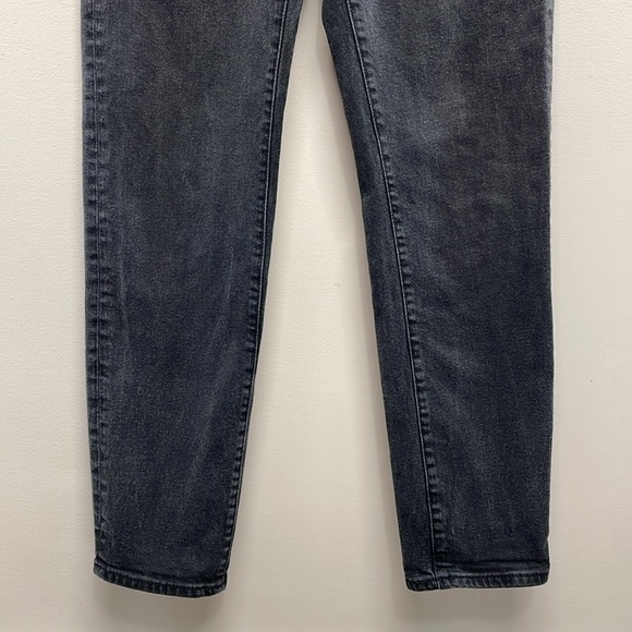 Mavi Star High Waist Mom Jean Black Wash Denim Style 101077-33944 Size 25x29 - Picture 3 of 15
